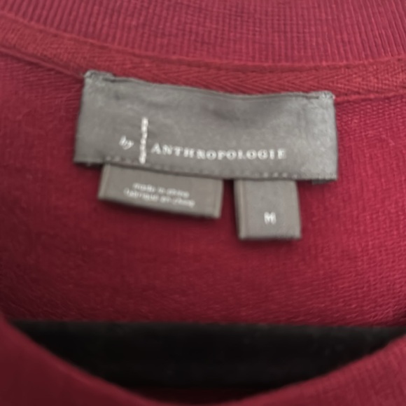 Anthropologie LS Sheer Puff Sleeve Top - Picture 2 of 6